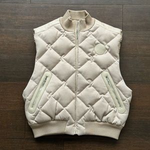 Hermes short puffer vest